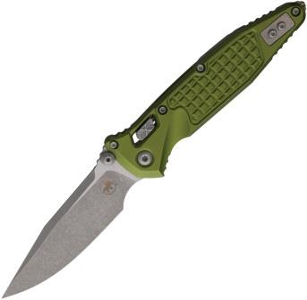 MCT160RL10APFRO Microtech Socom Ram-Lok Pocket Knife Frag OD Green